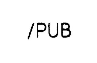 /PUB trademark