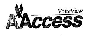 AACCESS VOICEVIEW trademark