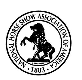 NATIONAL HORSE SHOW ASSOCIATION OF AMERICA 1883 LIMITED trademark