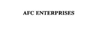 AFC ENTERPRISES trademark