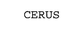 CERUS trademark