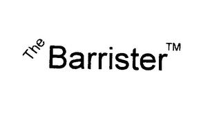 THE BARRISTER trademark