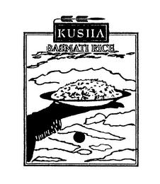 KUSHA BASMATI RICE trademark