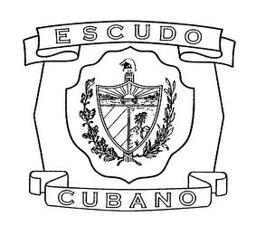 ESCUDO CUBANO trademark