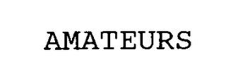 AMATEURS trademark