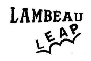 LAMBEAU LEAP trademark