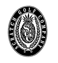 SGC SCRATCH GOLF COMPANY trademark