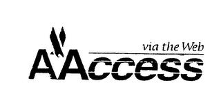 AACCESS VIA THE WEB trademark