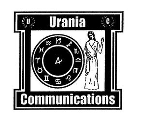 URANIA COMMUNICATIONS U C trademark