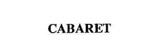 CABARET trademark