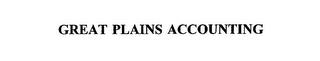 GREAT PLAINS ACCOUNTING trademark