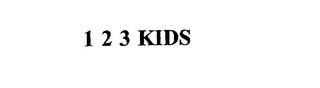 1 2 3 KIDS trademark