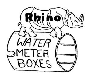 RHINO WATER METER BOXES trademark