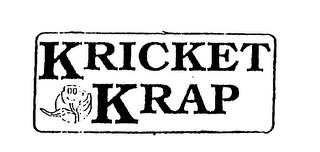 KRICKET KRAP trademark