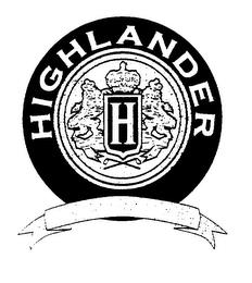 H HIGHLANDER trademark