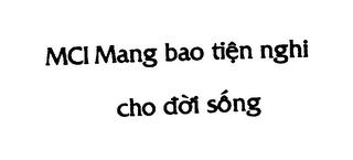 MCI MANG BAO TIEN NGHI CHO DOI SONG trademark