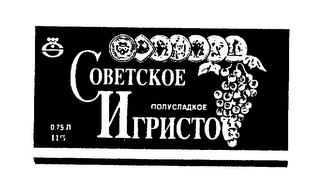 COBETCKOE NONYCNAQKOE HTPHCTO 0.75N 11% trademark