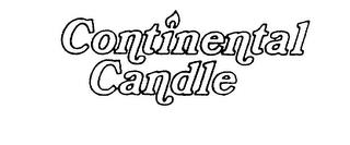 CONTINENTAL CANDLE trademark