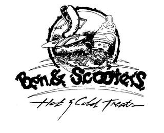 BEN & SCOOTERS HOT & COLD TREATS trademark