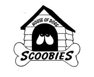 HOUSE OF DOGS SCOOBIES trademark