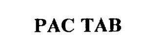 PAC TAB trademark