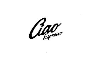 CIAO ESPRESSO trademark