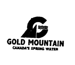 G GOLD MOUNTAIN CANADA'S SPRING WATER trademark