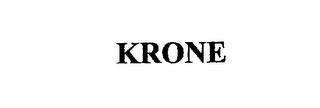 KRONE trademark