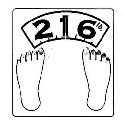 216 LB. trademark