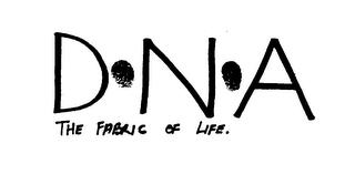 DNA THE FABRIC OF LIFE. trademark