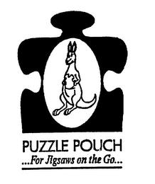 PUZZLE POUCH FOR JIGSAWS ON THE GO trademark