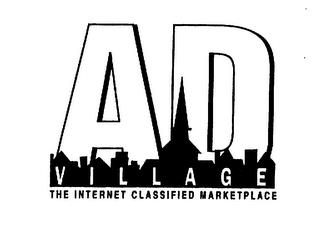 AD VILLAGE THE INTERNET CLASSIFIED MARKETPLACE trademark