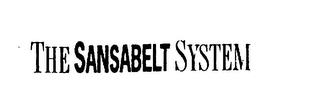 THE SANSABELT SYSTEM trademark