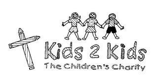 KIDS 2 KIDS THE CHILDREN'S CHARITY trademark