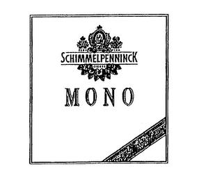 SCHIMMELPENNINCK FLOA FINA CIGARS MONO trademark