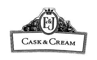 E&J CASK & CREAM trademark