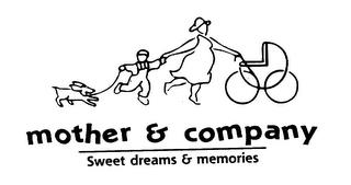 MOTHER & COMPANY SWEET DREAMS & MEMORIES trademark