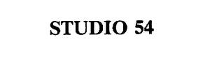 STUDIO 54 trademark