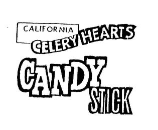 CALIFORNIA CELERY HEARTS CANDY STICK trademark