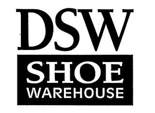 DSW SHOE WAREHOUSE trademark