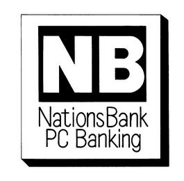 NB NATIONSBANK PC BANKING trademark