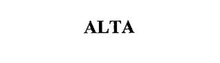 ALTA trademark