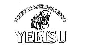 YEBISU YEBISU TRADITIONAL BREW trademark