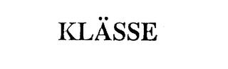 KLASSE trademark