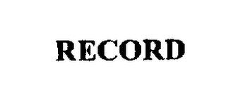 RECORD trademark