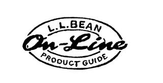 L.L. BEAN ON-LINE PRODUCT GUIDE trademark