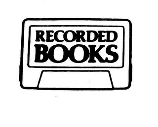 RECORDED BOOKS trademark