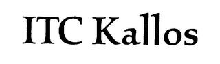 ITC KALLOS trademark