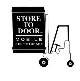 STORE TO DOOR LLC MOBILE SELF-STORAGE trademark