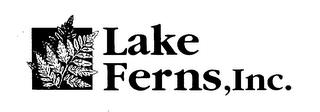 LAKE FERNS, INC. trademark